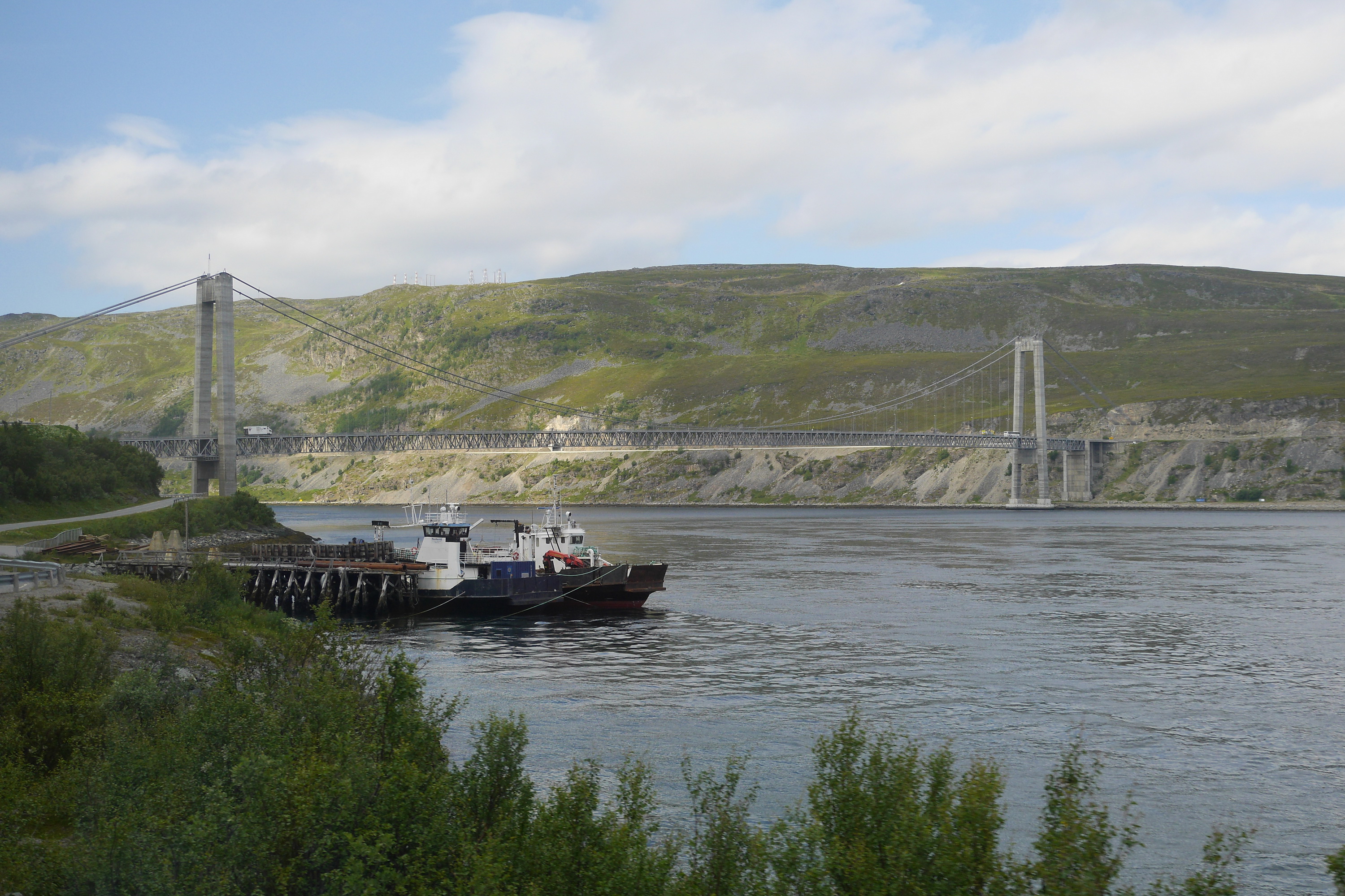 Frühstück am Nordkap